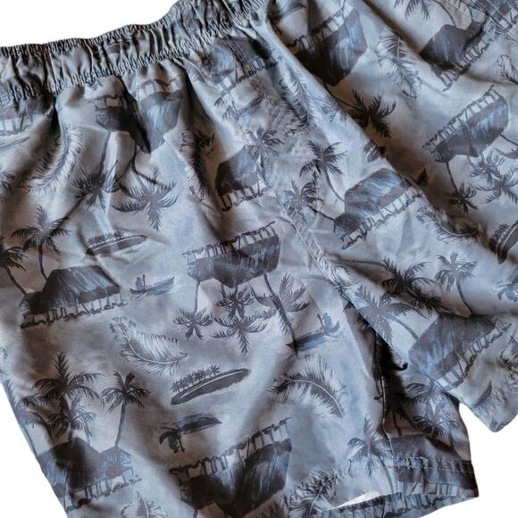 OP TROPICAL SWIM SHORTS - Picture 2 of 5